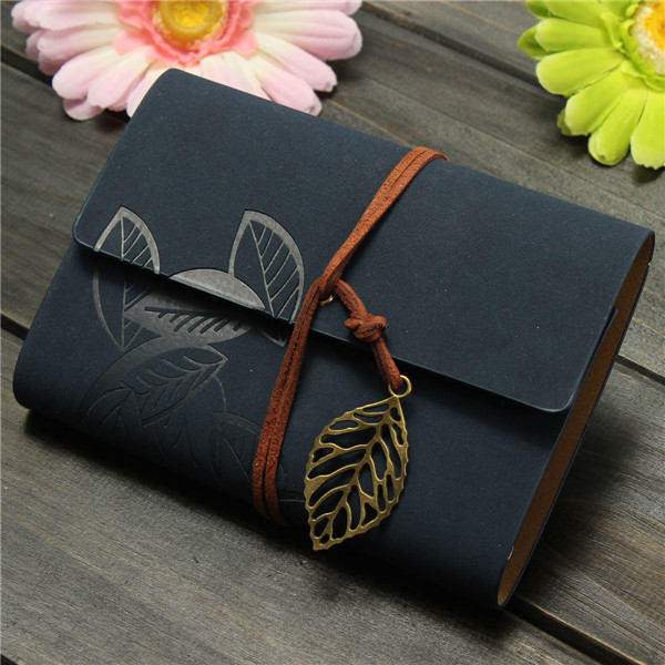 Imitation leaf cover notebook