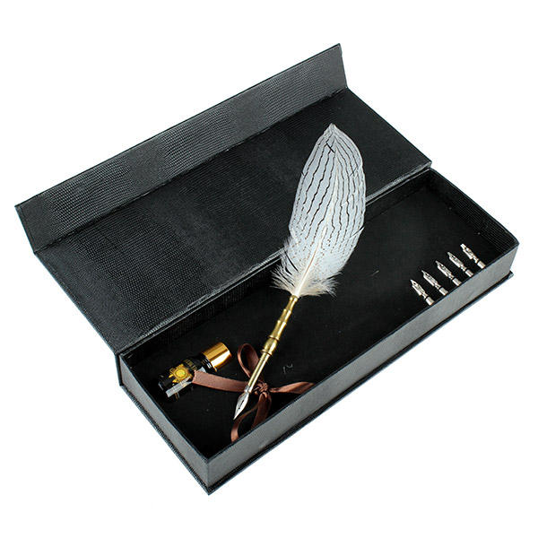 Quill pen gift box