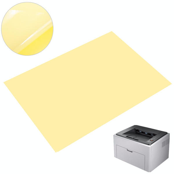 A laser printer prints paper