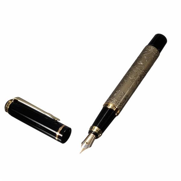 Eight horses fountain metal fountain pen