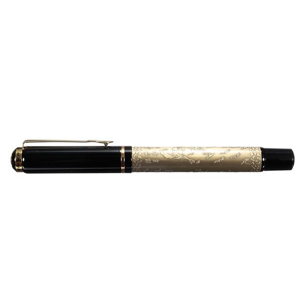 Eight horses fountain metal fountain pen