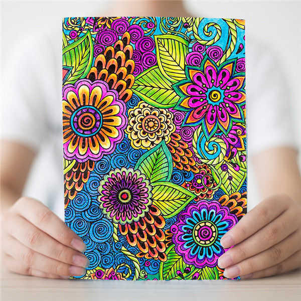 Illustration style cover notebook