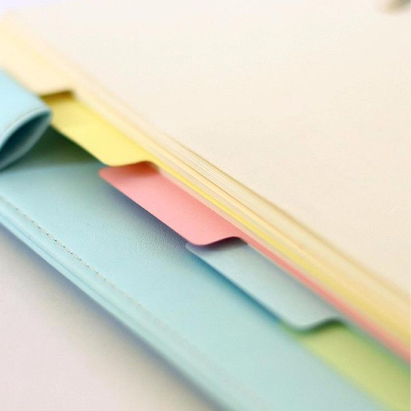 Multicolor index paper