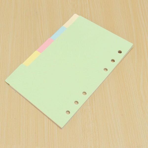 Multicolor index paper