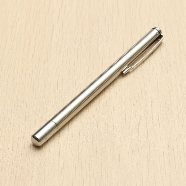 Stainless steel ballpoint pen