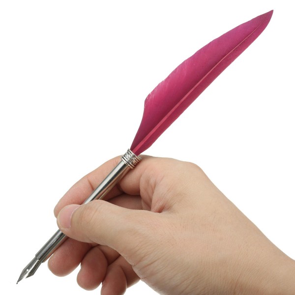 Multi-point retro quill pen