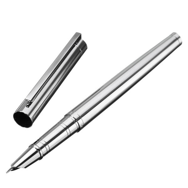 Silver metal pen