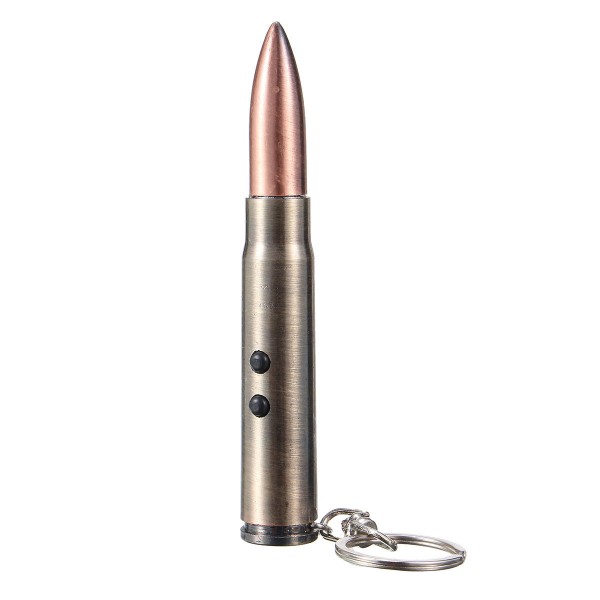 Bullet shaped LED outdoor key chain