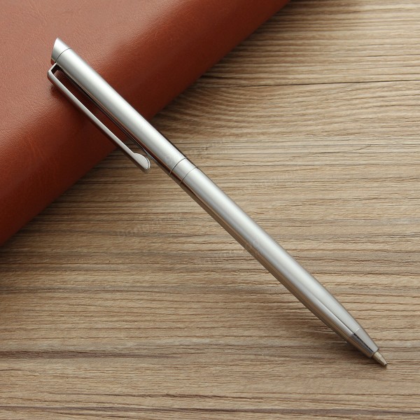 Stainless steel ballpoint pen