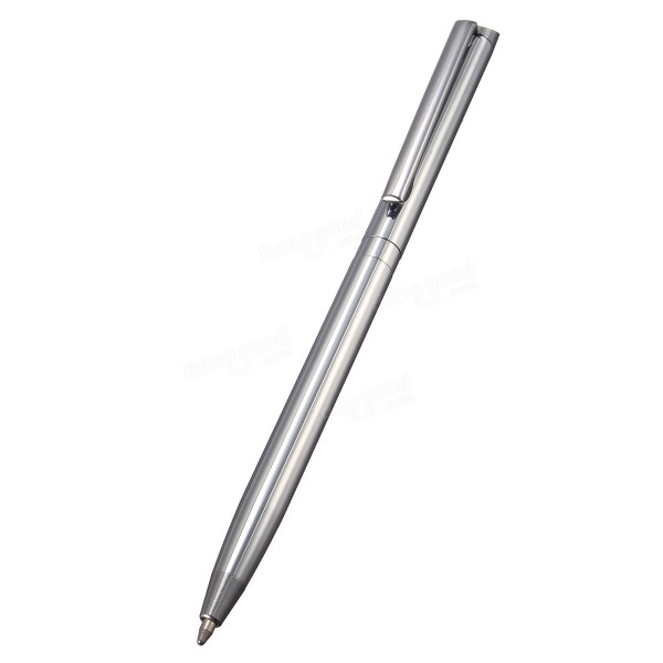 Stainless steel ballpoint pen