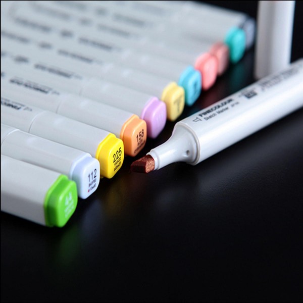 24-color double-head oil marker