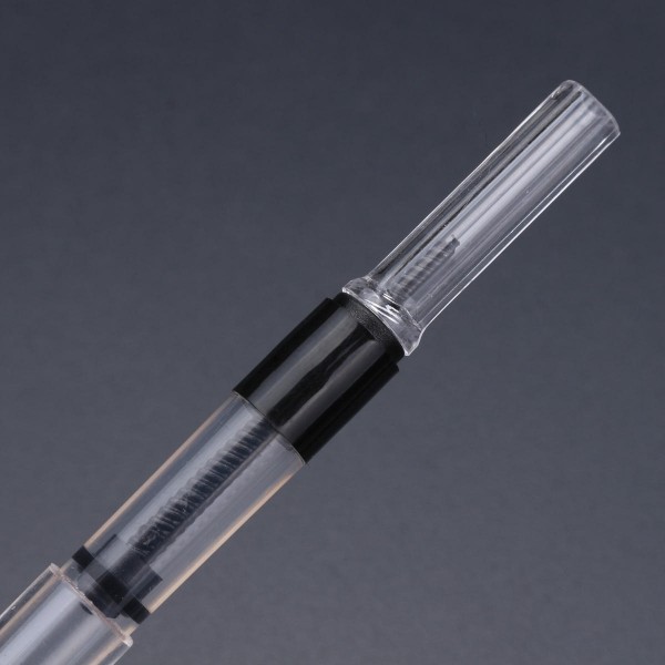 Transparent ink - absorbing writing brush