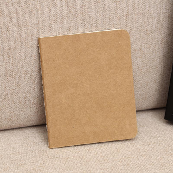 Brown paper blank notepad