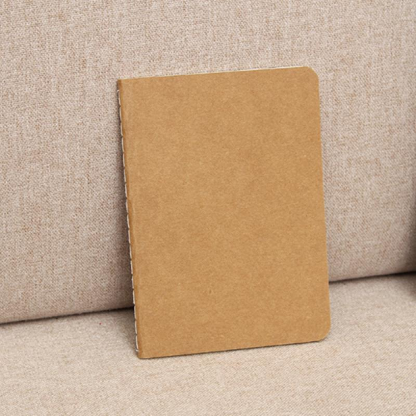 Brown paper blank notepad