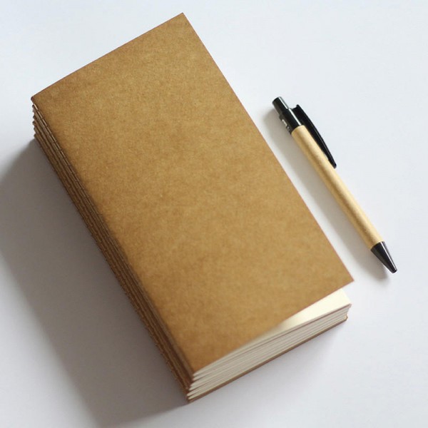 Kraft notebook