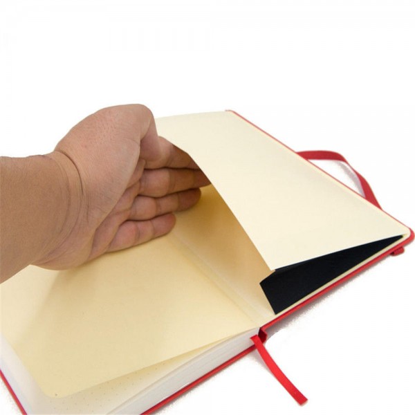 Hardcover medium dot grid notebook