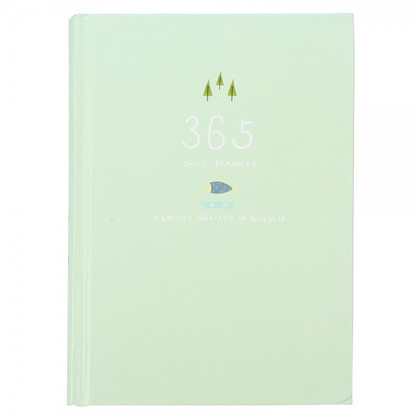 Contracted wind diary notepad