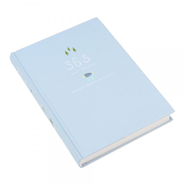 Contracted wind diary notepad