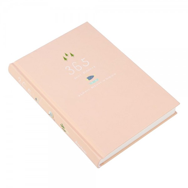 Contracted wind diary notepad