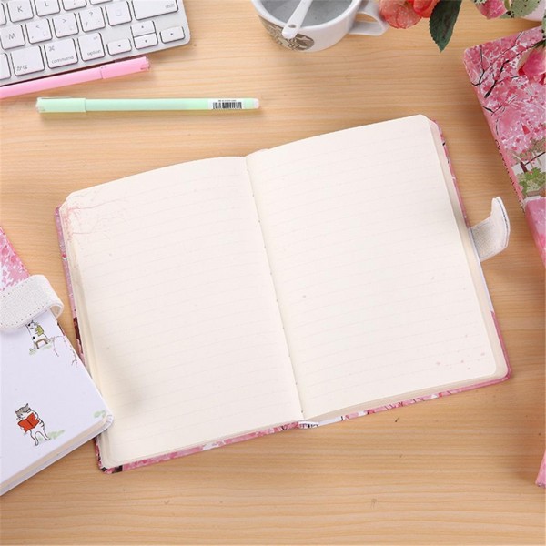 Cherry tree cover notepad