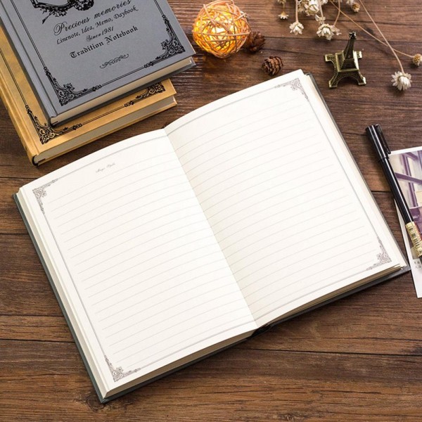 Gothic vintage hardcover notebook