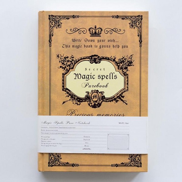 Gothic vintage hardcover notebook